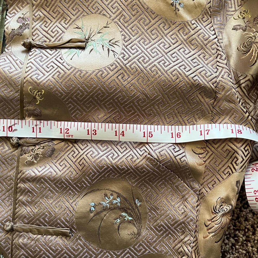 Warehouse Tan Geometric Women's Blazer - Picture 6 of 9